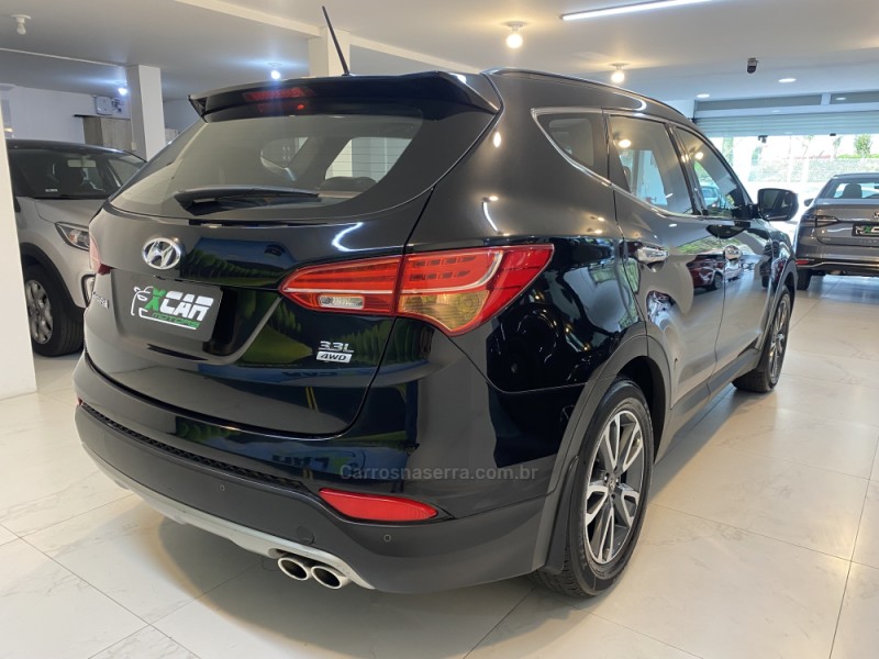 SANTA FÉ 3.5 MPFI GLS V6 24V 285CV GASOLINA 4P AUTOMÁTICO - 2015 - BENTO GONçALVES