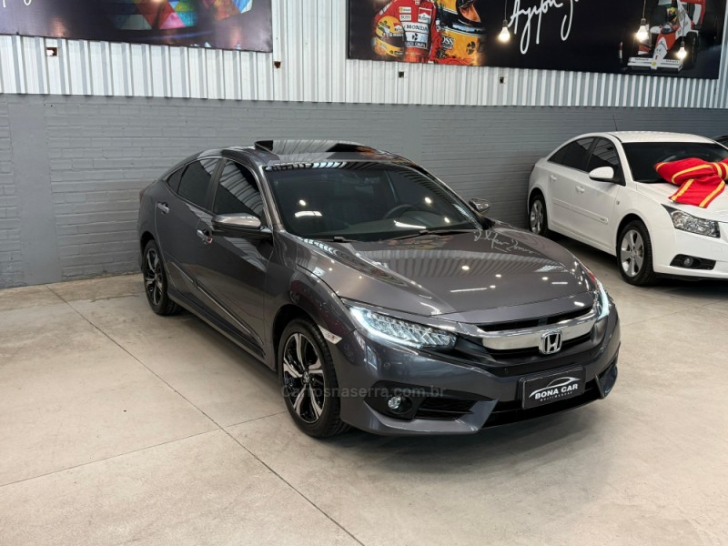 CIVIC 1.5 16V TOURING TURBO GASOLINA 4P AUTOMÁTICO - 2017 - CAXIAS DO SUL