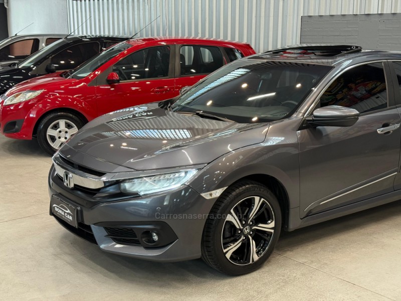 CIVIC 1.5 16V TOURING TURBO GASOLINA 4P AUTOMÁTICO - 2017 - CAXIAS DO SUL