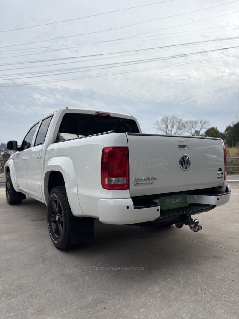 AMAROK 2.0 TRENDLINE 4X4 CD 16V TURBO INTERCOOLER DIESEL 4P AUTOMÁTICO - 2014 - GARIBALDI