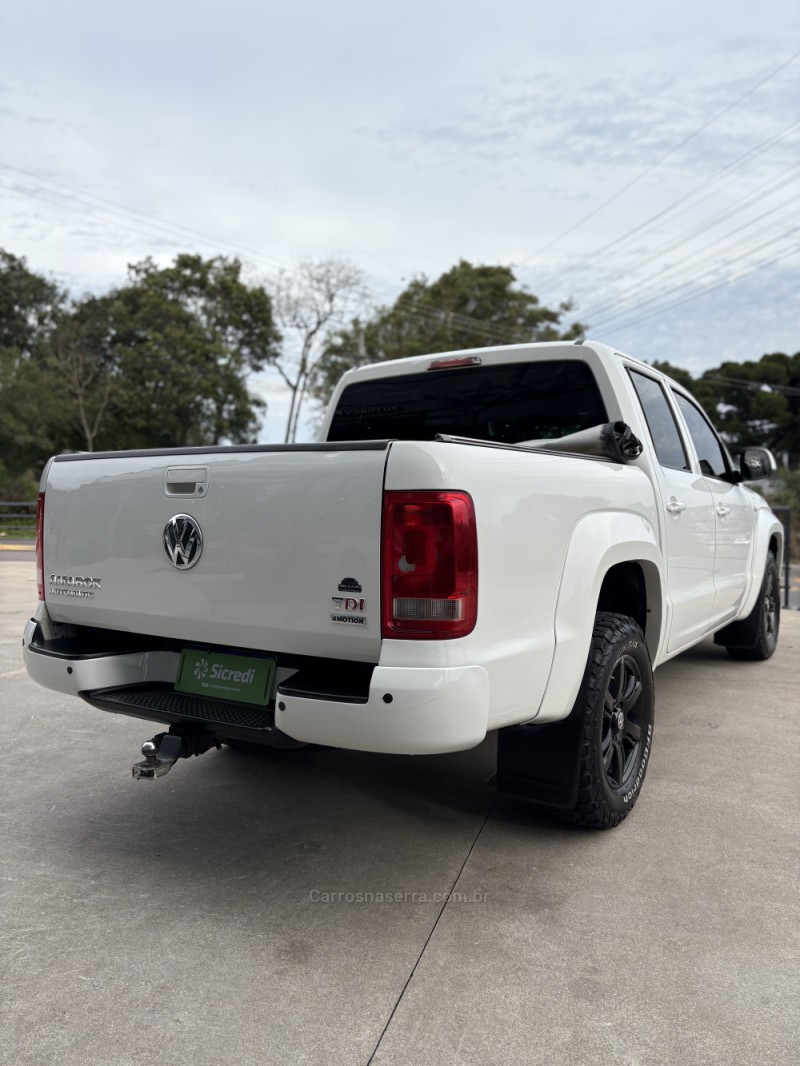 AMAROK 2.0 TRENDLINE 4X4 CD 16V TURBO INTERCOOLER DIESEL 4P AUTOMÁTICO - 2014 - GARIBALDI