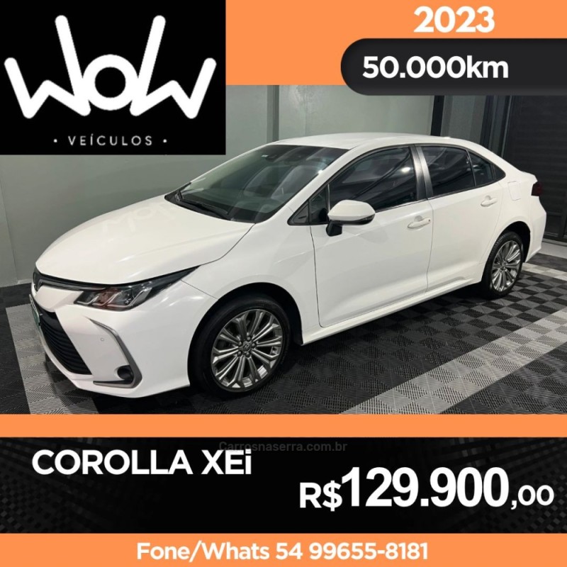corolla 2.0 xei 16v flex 4p automatico 2023 bento goncalves