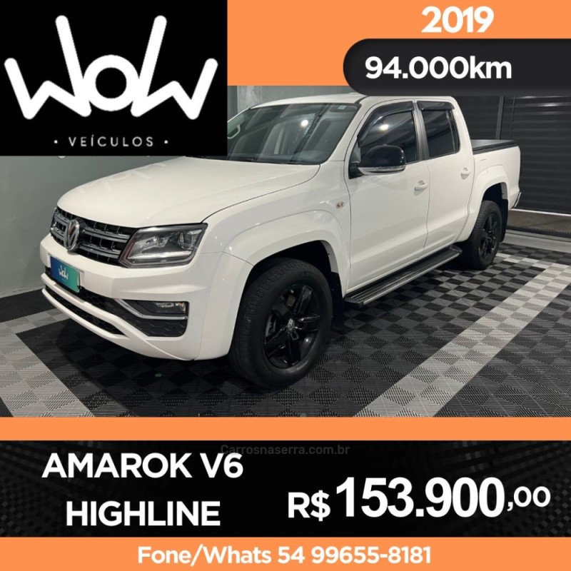AMAROK 3.0 V6 TDI HIGHLINE CD DIESEL 4MOTION AUTOMÁTICO