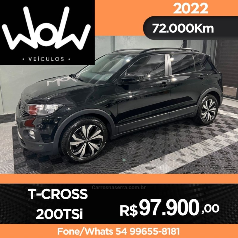 t cross 1.0 tsi 12v flex 4p automatico 2022 bento goncalves