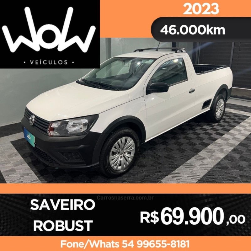 SAVEIRO 1.6 MSI ROBUST CS 8V FLEX 2P MANUAL