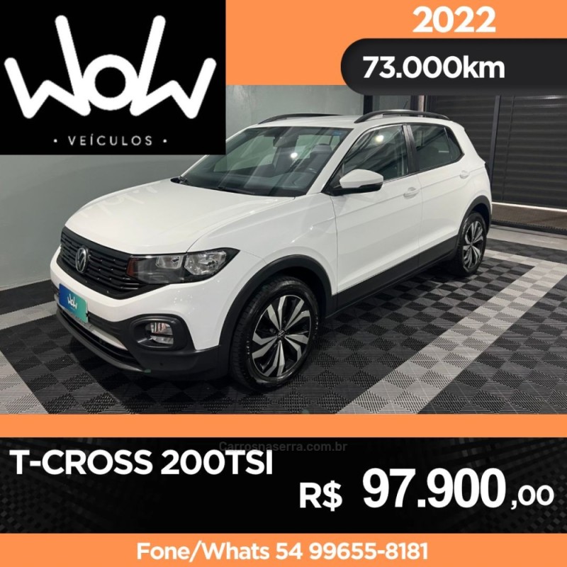 t cross 1.0 tsi 12v flex 4p automatico 2022 bento goncalves