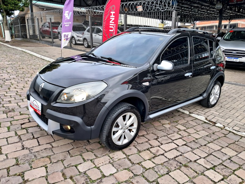 sandero 1.6 stepway 8v flex 4p manual 2013 caxias do sul