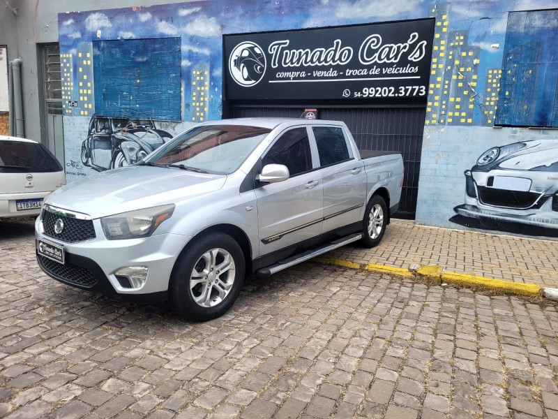 actyon sports 2.0 16v diesel 4p automatico 2013 caxias do sul