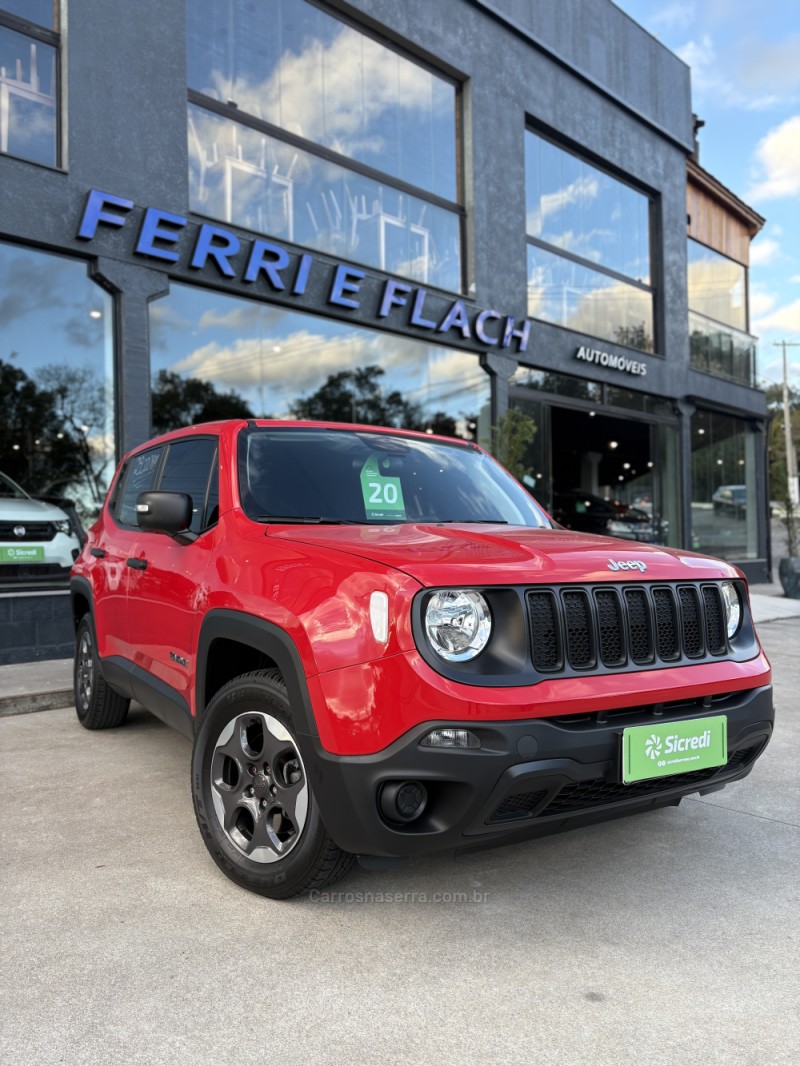 renegade 1.8 16v flex sport 4p automatico 2020 garibaldi