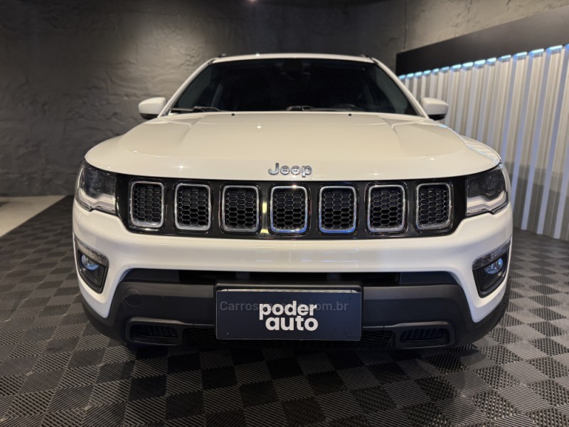 COMPASS 2.0 LONGITUDE TD350 TURBO DIESEL 4X4 4P AUTOMÁTICO - 2018 - FARROUPILHA