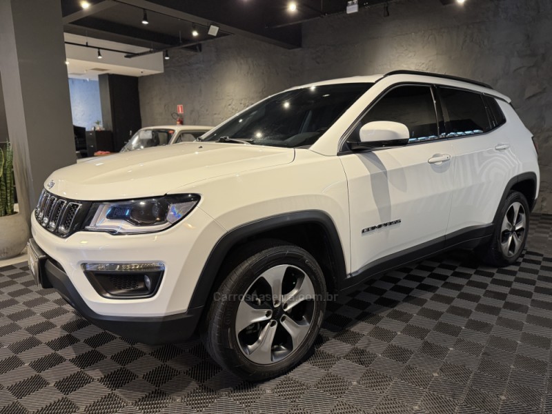 COMPASS 2.0 LONGITUDE TD350 TURBO DIESEL 4X4 4P AUTOMÁTICO - 2018 - FARROUPILHA