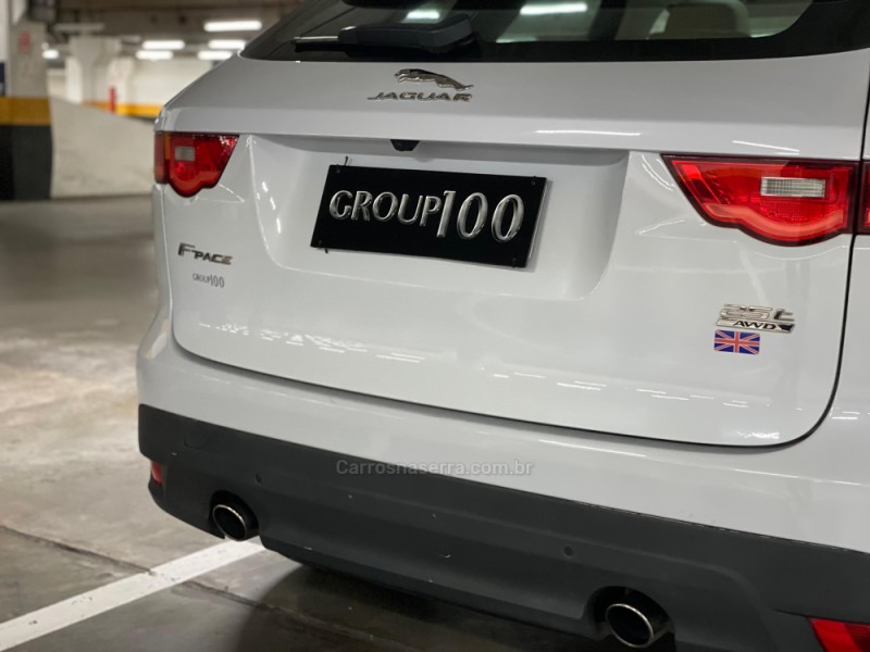 F-PACE 2.0 PRESTIGE 250CV GASOLINA 4P AUTOMÁTICO - 2018 - CAXIAS DO SUL