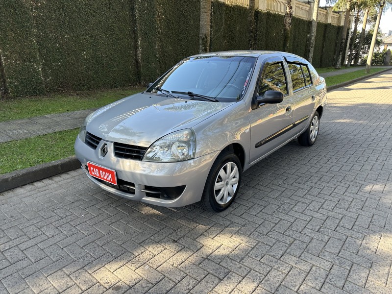 clio 1.0 authentique sedan 16v flex 4p manual 2007 caxias do sul
