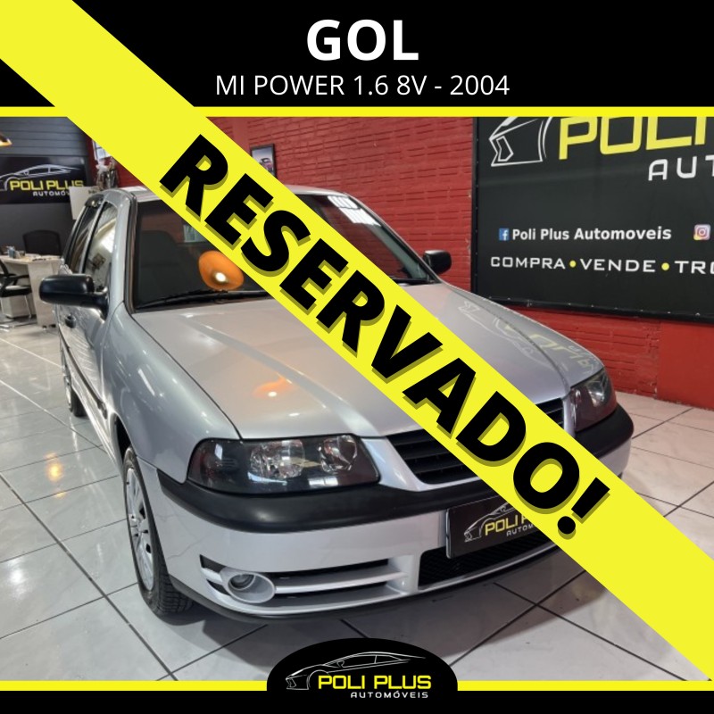 gol 1.6 mi power 8v flex 4p manual g.iii 2004 caxias do sul