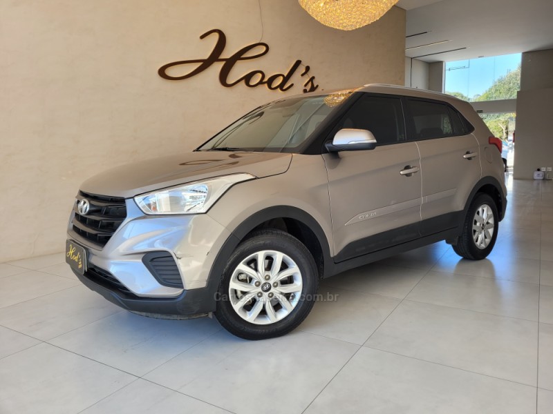 creta 1.6 16v flex smart automatico 2020 canela