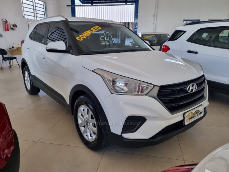 creta 1.6 16v flex smart automatico 2020 vacaria