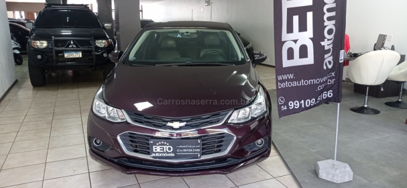 CRUZE 1.4 TURBO LT SPORT6 16V FLEX 4P AUTOMÁTICO - 2017 - CAXIAS DO SUL