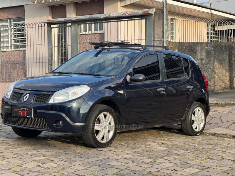 SANDERO 1.0 AUTHENTIQUE 16V FLEX 4P MANUAL - 2009 - CAXIAS DO SUL