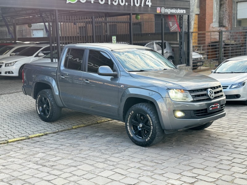 AMAROK 2.0 TRENDLINE 4X4 CD 16V TURBO INTERCOOLER DIESEL 4P AUTOMÁTICO - 2012 - CAXIAS DO SUL