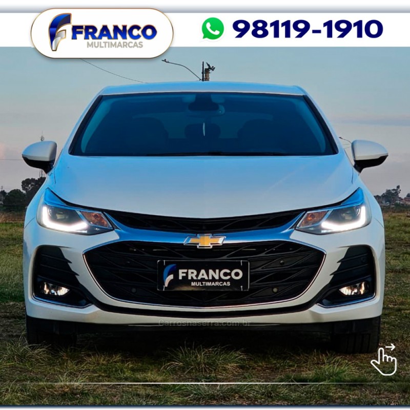 CRUZE 1.4 TURBO LTZ 16V FLEX 4P AUTOMÁTICO - 2022 - VACARIA