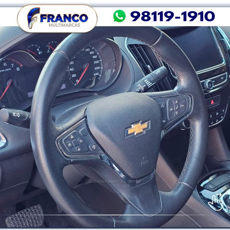 CRUZE 1.4 TURBO LTZ 16V FLEX 4P AUTOMÁTICO - 2022 - VACARIA