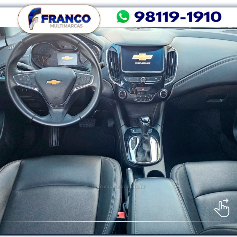 CRUZE 1.4 TURBO LTZ 16V FLEX 4P AUTOMÁTICO - 2022 - VACARIA