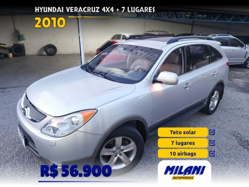vera cruz 3.8 gls 4wd 4x4 v6 24v gasolina 4p automatico 2010 bento goncalves