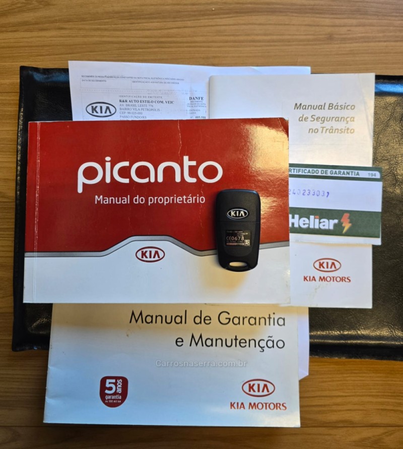 PICANTO 1.0 EX3 12V GASOLINA 4P AUTOMÁTICO - 2012 - LAJEADO