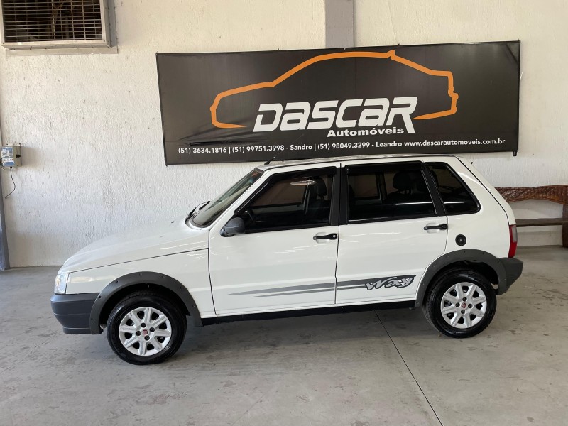 UNO 1.0 MPI MILLE WAY ECONOMY 8V FLEX 4P MANUAL - 2010 - BOM PRINCíPIO