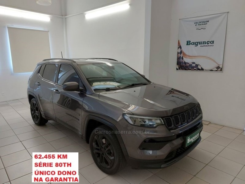 COMPASS 1.3 LONGITUDE T270 16V TURBO FLEX 4P AUTOMÁTICO - 2022 - NOVO HAMBURGO