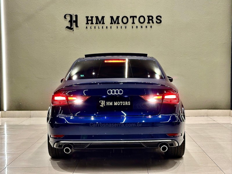 A3 2.0 TFSI SEDAN AMBITION 16V GASOLINA 4P S-TRONIC - 2018 - CAXIAS DO SUL