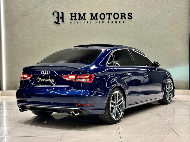 A3 2.0 TFSI SEDAN AMBITION 16V GASOLINA 4P S-TRONIC - 2018 - CAXIAS DO SUL