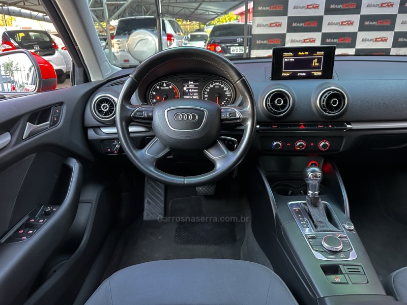 A3 1.4 TFSI SPORTBACK 16V GASOLINA 4P S-TRONIC - 2014 - ESTâNCIA VELHA