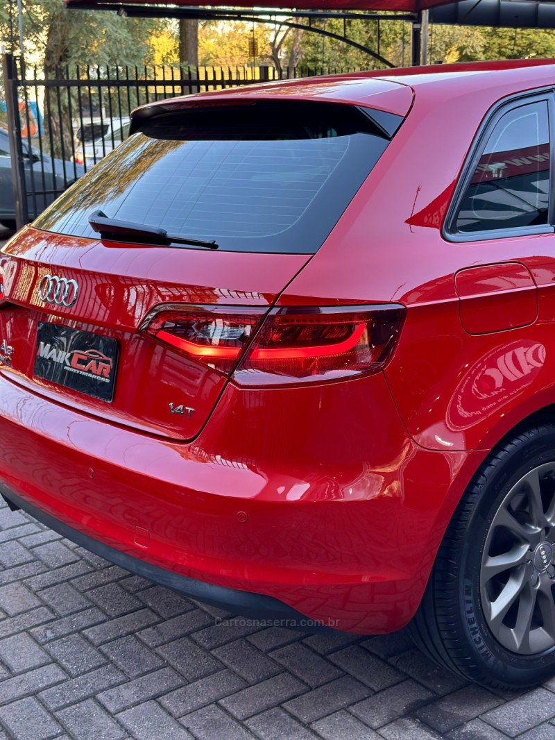 A3 1.4 TFSI SPORTBACK 16V GASOLINA 4P S-TRONIC - 2014 - ESTâNCIA VELHA