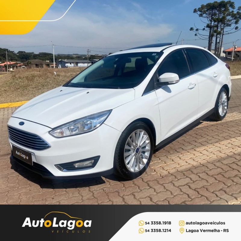 FOCUS 2.0 TITANIUM 16V FLEX 4P AUTOMÁTICO - 2017 - LAGOA VERMELHA