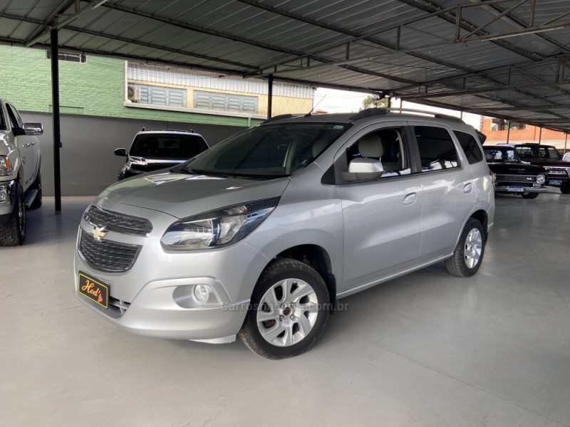 spin 1.8 ltz 8v flex 4p automatico 2015 canela