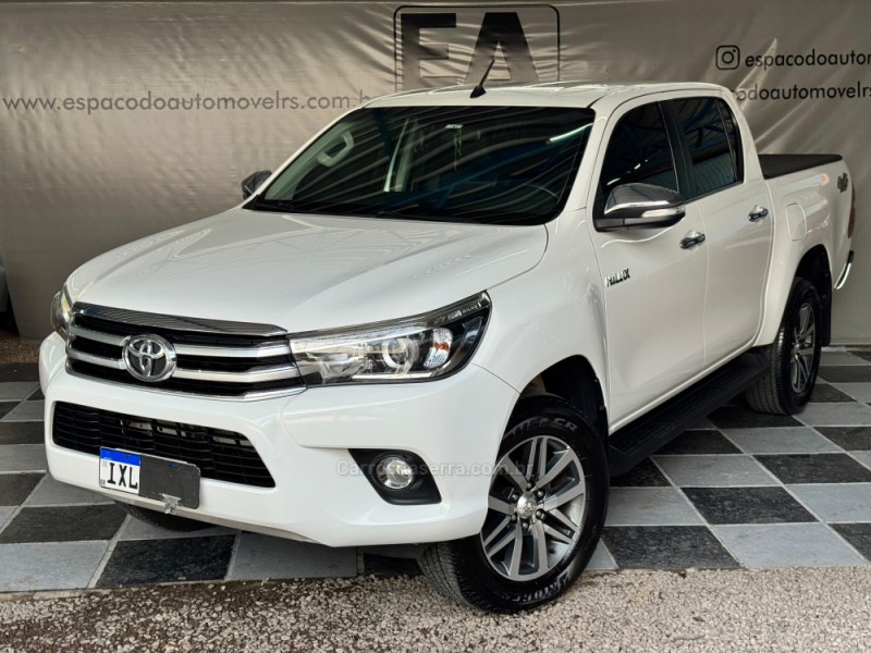 hilux 2.8 srx 4x4 cd 16v diesel 4p automatico 2017 nova prata