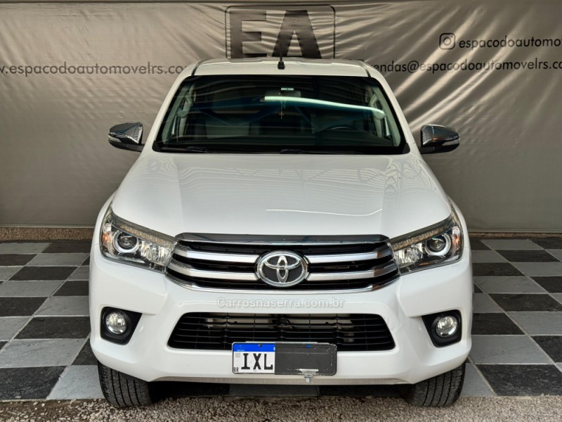 HILUX 2.8 SRX 4X4 CD 16V DIESEL 4P AUTOMÁTICO - 2017 - NOVA PRATA