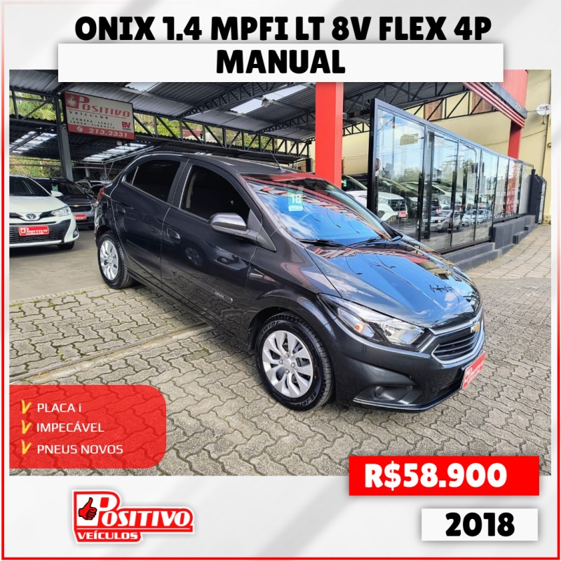 onix 1.4 mpfi lt 8v flex 4p manual 2018 caxias do sul