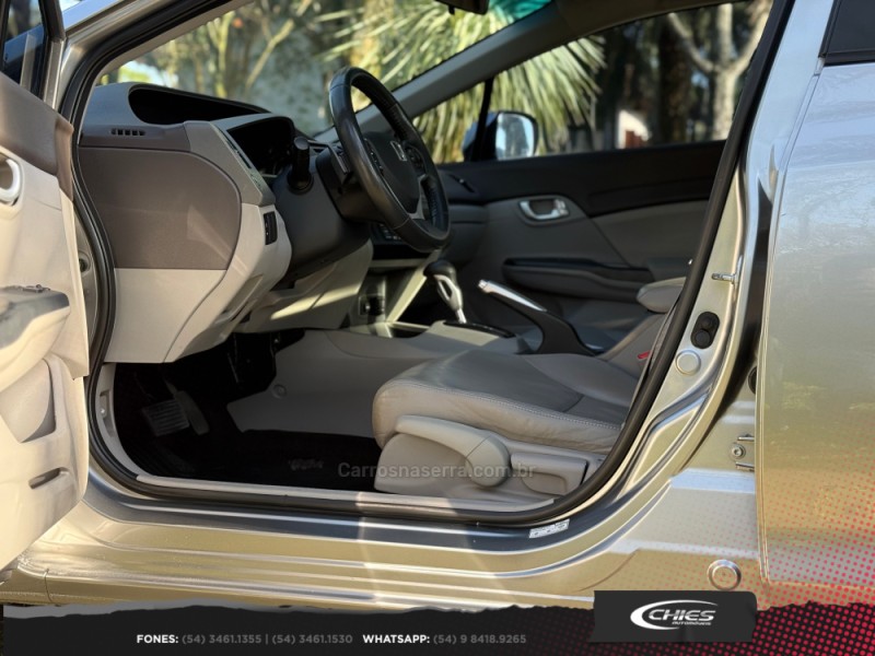 CIVIC 1.8 LXL 16V FLEX 4P AUTOMÁTICO - 2013 - CARLOS BARBOSA