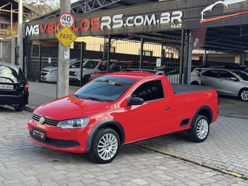 saveiro 1.6 mi trendline cs 8v flex 2p manual 2014 caxias do sul