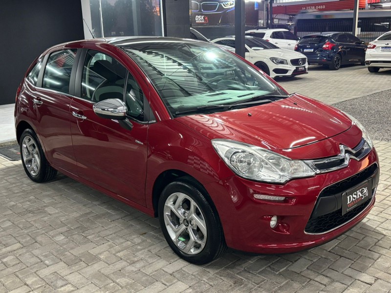 C3 1.6 EXCLUSIVE 16V FLEX 4P MANUAL - 2014 - CAXIAS DO SUL