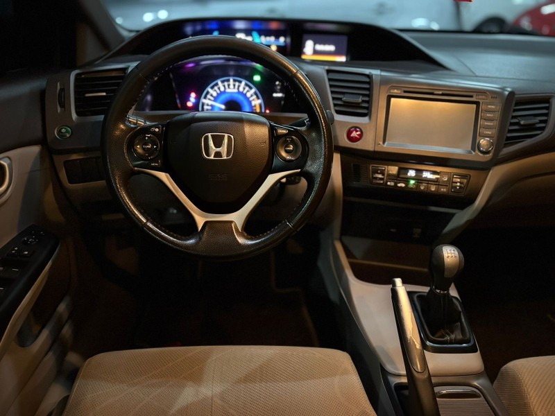 CIVIC 1.8 LXS 16V FLEX 4P MANUAL - 2013 - CAXIAS DO SUL