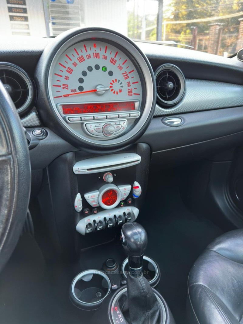 COOPER 1.6 S 16V TURBO GASOLINA 2P AUTOMÁTICO - 2010 - CANELA