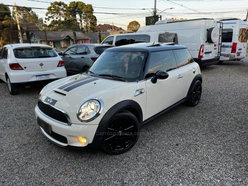 cooper 1.6 s 16v turbo gasolina 2p automatico 2010 canela