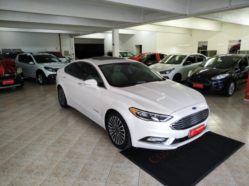 FUSION 2.0 TITANIUM PLUS 16V HÍBRIDO 4P AUTOMÁTICO - 2018 - CAXIAS DO SUL