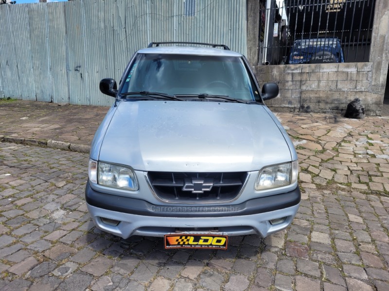 BLAZER 2.2 MPFI STD 4X2 8V GASOLINA 4P MANUAL - 2000 - CAXIAS DO SUL