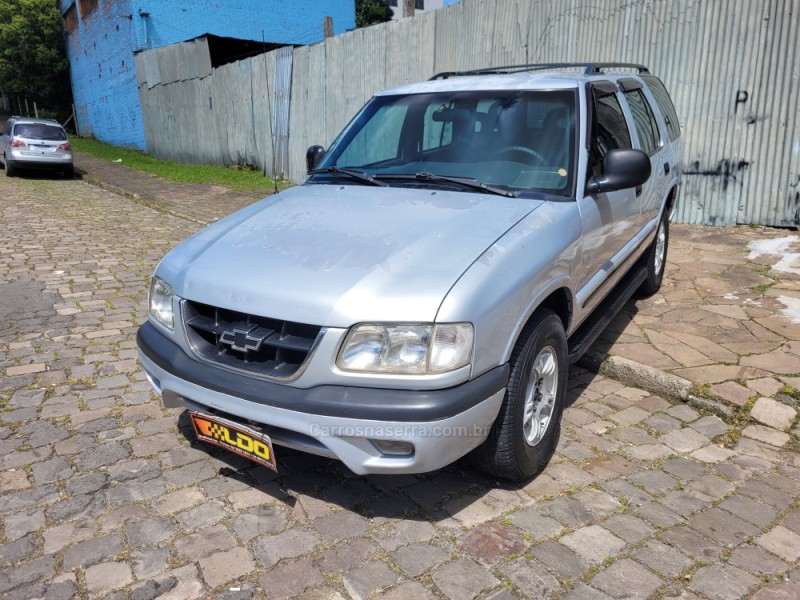 BLAZER 2.2 MPFI STD 4X2 8V GASOLINA 4P MANUAL - 2000 - CAXIAS DO SUL