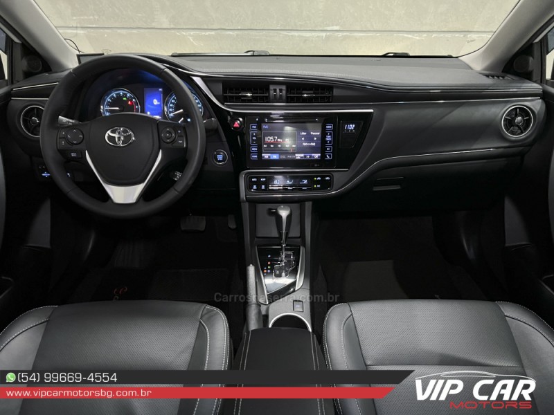 COROLLA 2.0 XRS 16V FLEX 4P AUTOMÁTICO - 2018 - FARROUPILHA