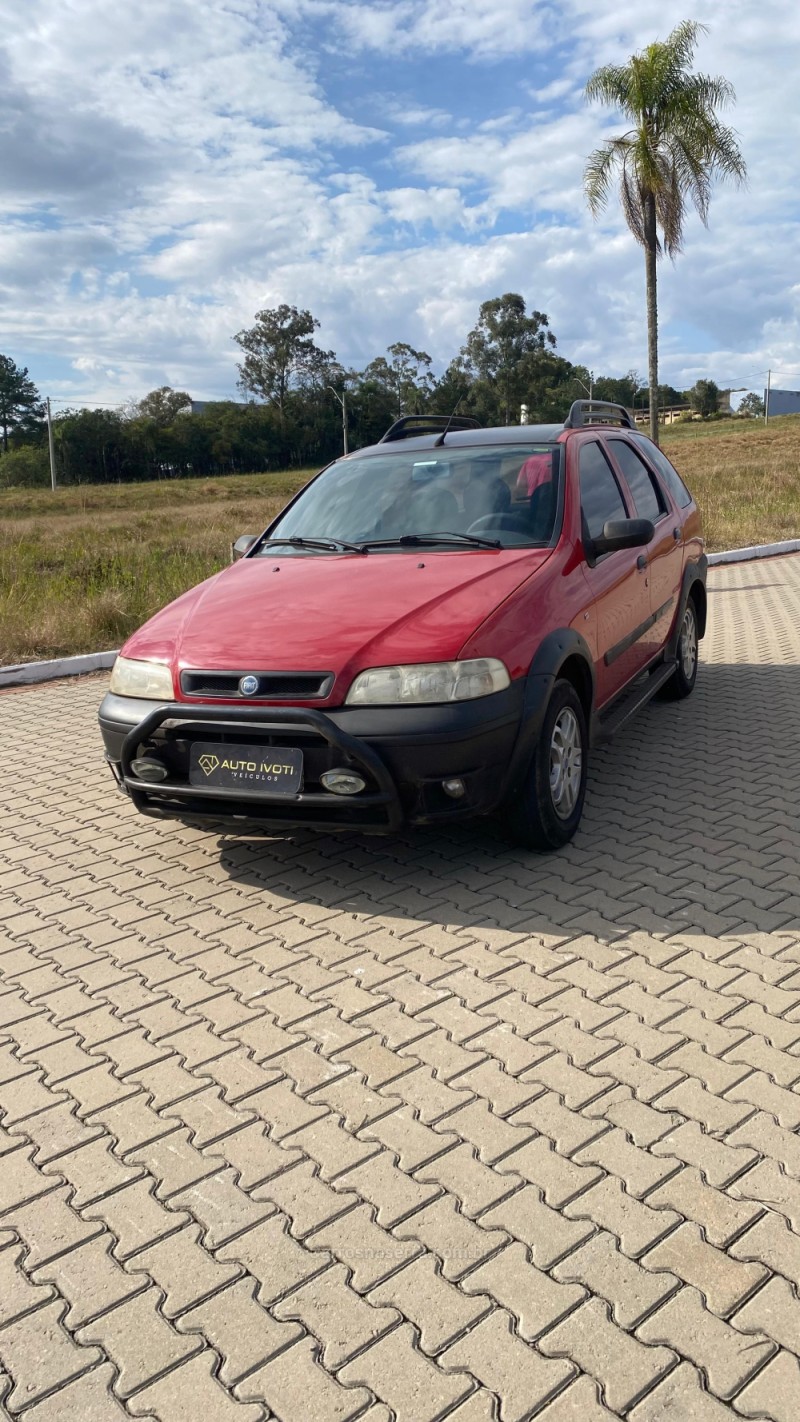 PALIO 1.8 MPI ADVENTURE WEEKEND 8V GASOLINA 4P MANUAL - 2003 - IVOTI